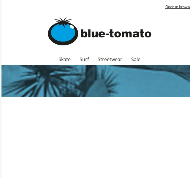 BLUE TOMATO: sleva 25 EUR – červen 2026 | Nuslet.cz
