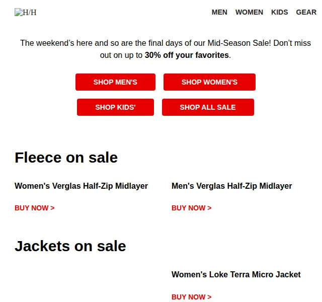 Helly Hansen: Mid-Season Sale až 30 % – červenec 2026 | Nuslet.cz