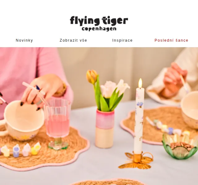 Flying Tiger Copenhagen: DIY květinová keramika – červenec 2026 | Nuslet.cz