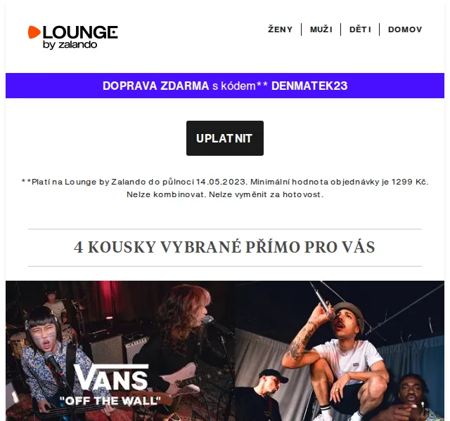 Lounge by Zalando: sleva až 75 % na módu – červen 2026 | Nuslet.cz