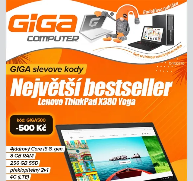 GIGACOMPUTER: Bestseller notebook se slevou – červenec 2026