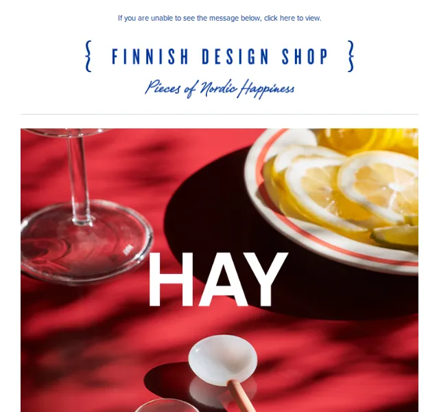 Finnish Design Shop: HAY sleva 20 % a Black Friday až 50 % – červen 2026 | Nuslet.cz