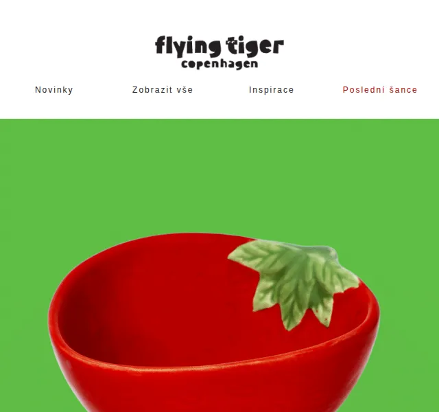 Flying Tiger Copenhagen: Jahodový piknik – červenec 2026 | Nuslet.cz