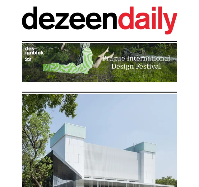 Dezeen Daily: Nové kolekce a soutěž Design Awards – červenec 2026 | Nuslet.cz