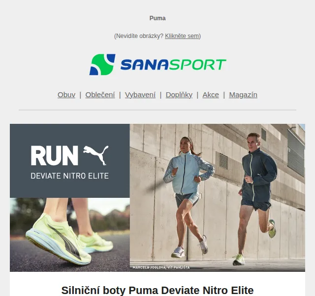 Sanasport: běžecké boty Puma Deviate Nitro Elite – červen 2026 | Nuslet.cz