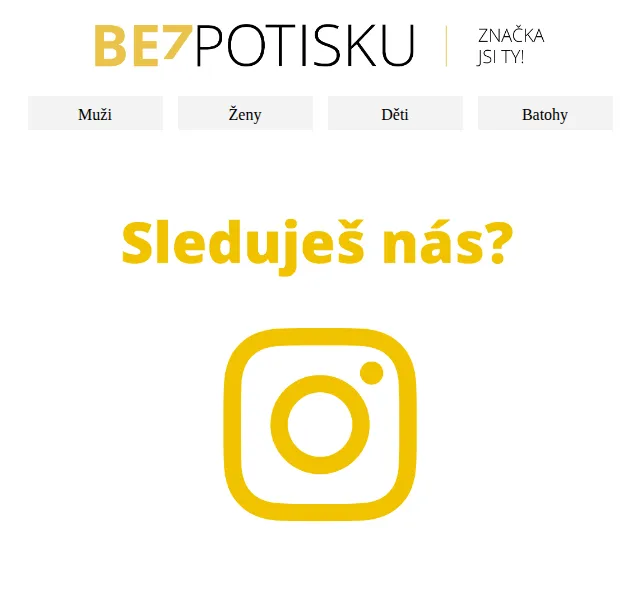 BezPotisku: Podzimní kolekce batohů a oblečení – červen 2026 | Nuslet.cz