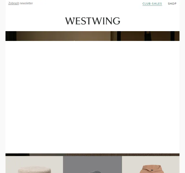 Westwing: Velký výprodej až -85 % – červen 2026 | Nuslet.cz