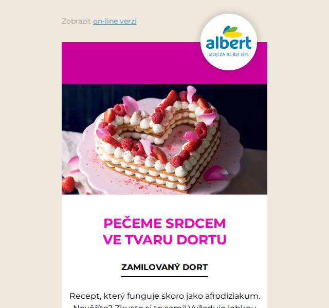 Albert: Valentýnské recepty krok za krokem – červen 2026 | Nuslet.cz
