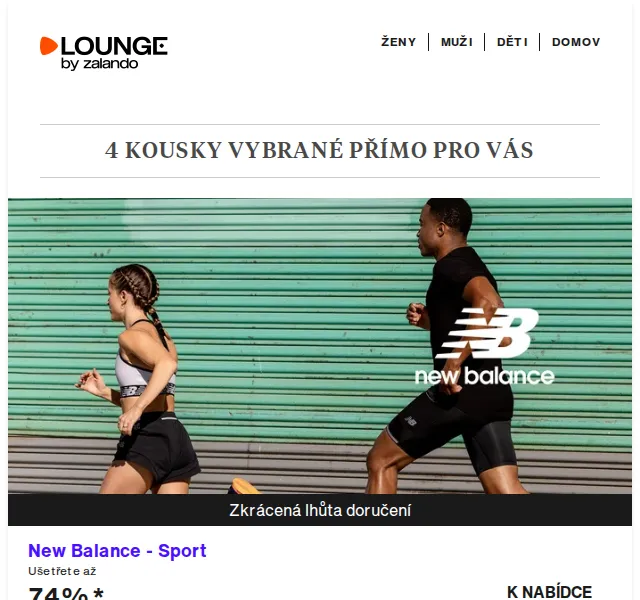 Lounge by Zalando: New Balance, Camper & Samsonite – červen 2026 | Nuslet.cz
