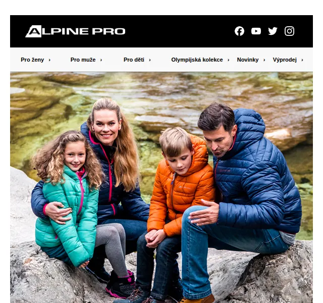 ALPINE PRO: Listopadové slevy pro členy – 50% na vybrané produkty | Nuslet.cz