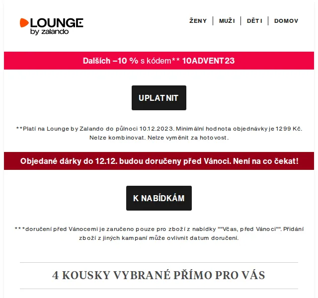 Lounge by Zalando: Desigual, TOM TAILOR až -70 % + 10% extra – červenec 2026 | Nuslet.cz
