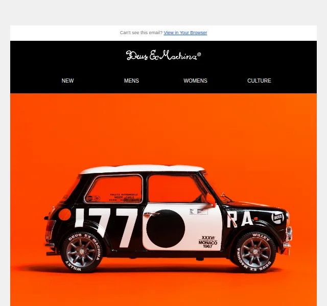 Deus Ex Machina Europe: Limitovaný model Mini Coopero 1:18 – červenec 2026 | Nuslet.cz