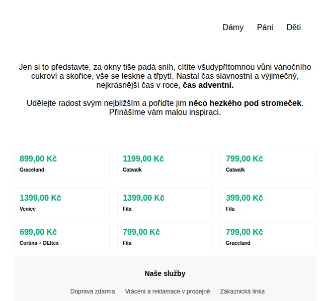 DEICHMANN: Doprava zdarma na vše – červen 2026 | Nuslet.cz