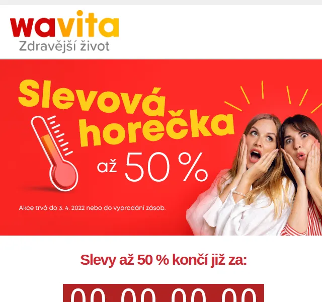 Wavita: Slevy až 50 % na Sinulan Forte a Uroval – červen 2026 | Nuslet.cz