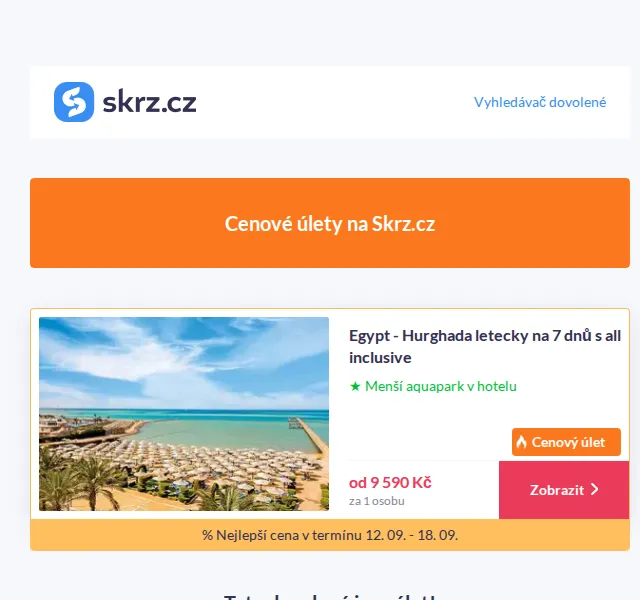 Skrz.cz: Týden na Djerbě od 7 790 Kč – září 2026 | Nuslet.cz