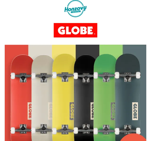 Honzovy Longboardy: skateboardy Globe -45% – červen 2026 | Nuslet.cz