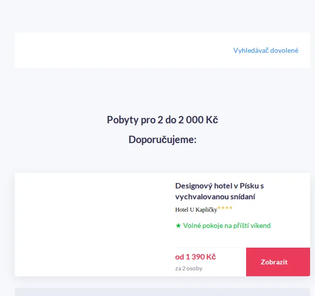 Vánoce na Skrz: pobyty do 2 000 Kč – červenec 2026 | Nuslet.cz