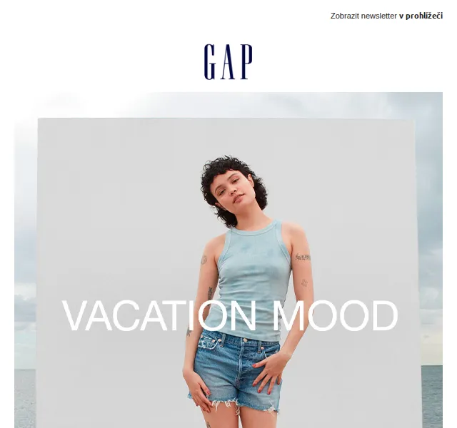 GAPstore.cz: Letní kraťasy GAP – červen 2026 | Nuslet.cz