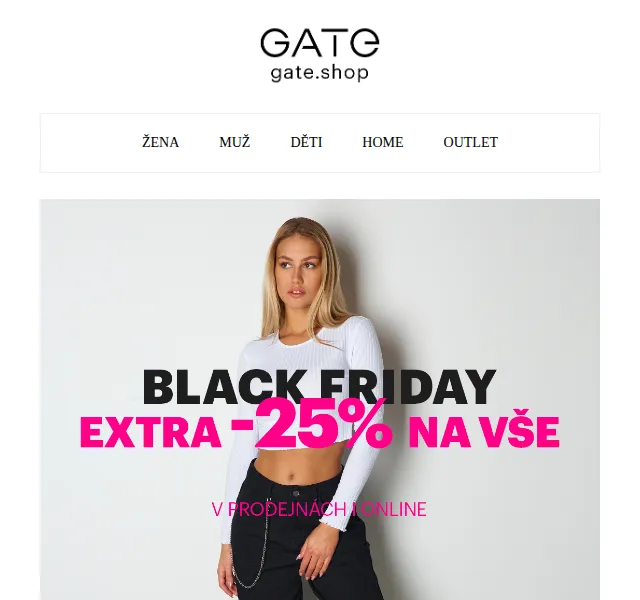 gate.shop: Black Friday slevy až 50 % – červen 2026 | Nuslet.cz