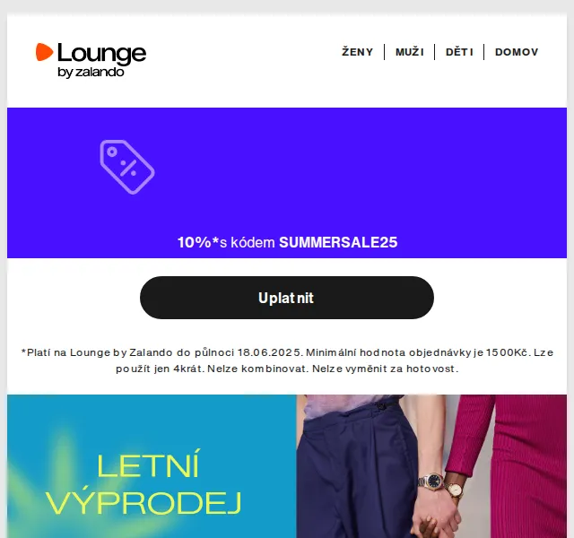 Lounge by Zalando: až 80 % sleva na Karl Lagerfeld Kids, Ellesse – duben 2026