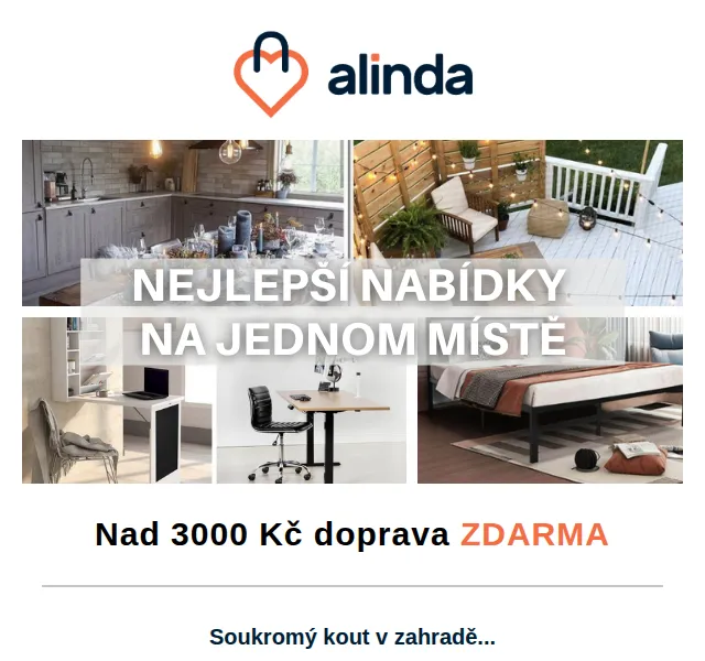 Alinda.cz: Zahradní nábytek a houpačky – červenec 2026 | Nuslet.cz