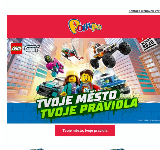 Pompo E-shop: LEGO slevy až 39 % – červenec 2026 | Nuslet.cz