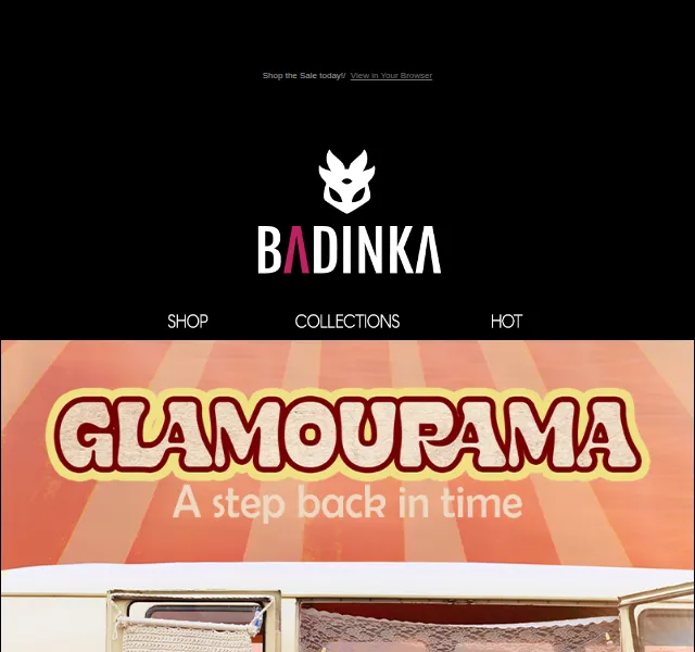 BADINKA: Glamourama – nová kolekce 70. let – červen 2026 | Nuslet.cz
