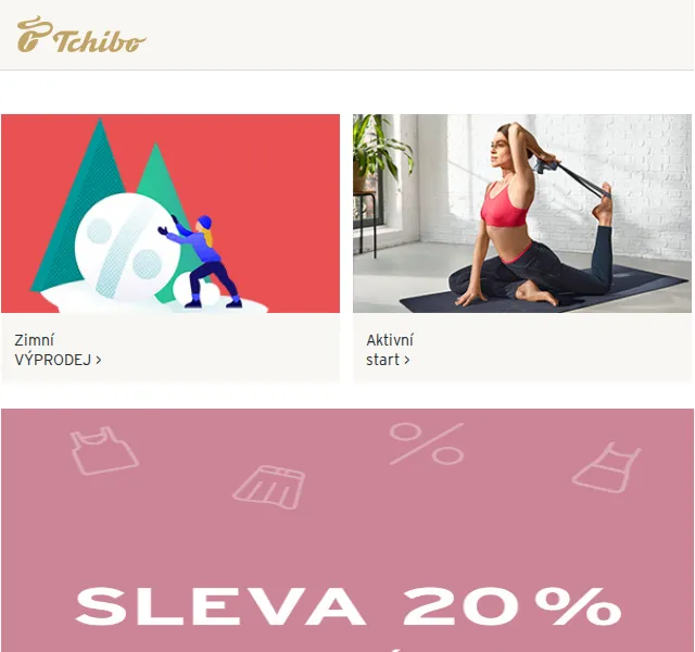 Tchibo: Sleva 20 % na dámskou módu – duben 2026