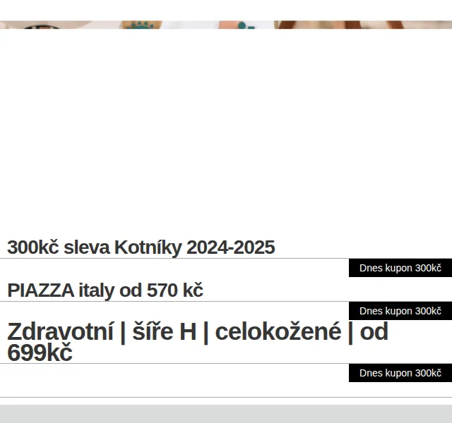 Eliteshoes: sleva 300 Kč na letní a podzimní obuv – červenec 2026 | Nuslet.cz