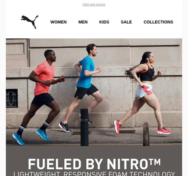 PUMA NITRO kolekce a běžecká obuv – červenec 2026 | Nuslet.cz