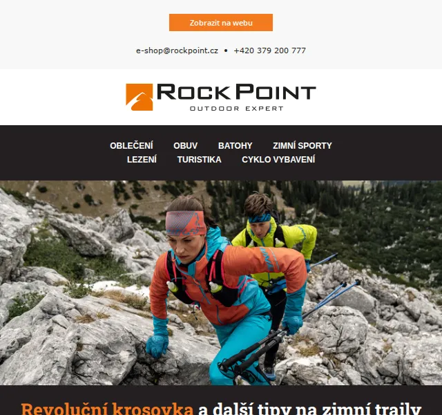 Rock Point: Revoluční krosovka Inov8 OROC a tipy na zimní trailrunning – červen 2026 | Nuslet.cz