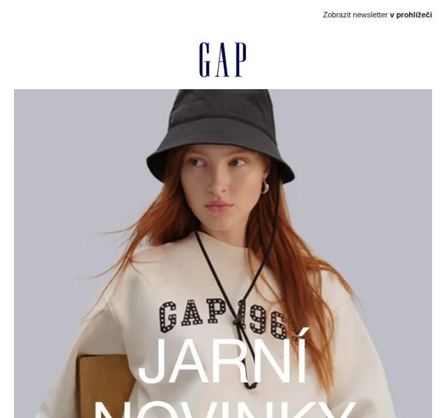 GAPstore.cz: Jarní novinky 2026 – červen 2026 | Nuslet.cz