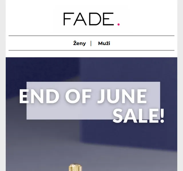 Fade: Sleva -30 % na hodinky Guess – červen 2026 | Nuslet.cz