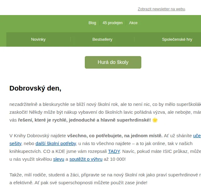 KnihyDobrovsky.cz: Školní potřeby se slevou – červenec 2026 | Nuslet.cz