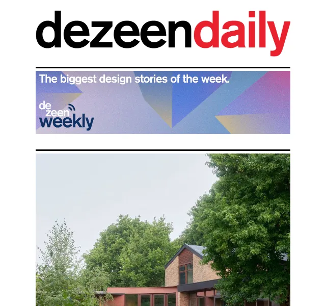 Dezeen Daily: Nejlepší domy ledna – architektura a design | Červen 2026 | Nuslet.cz