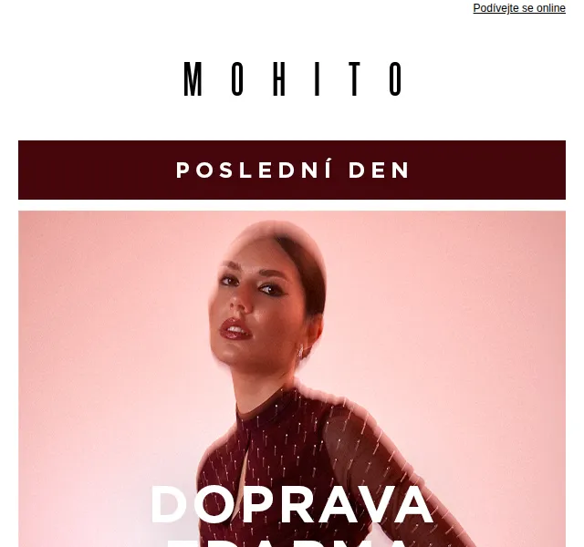 MOHITO: Doprava zdarma – červen 2026 | Nuslet.cz