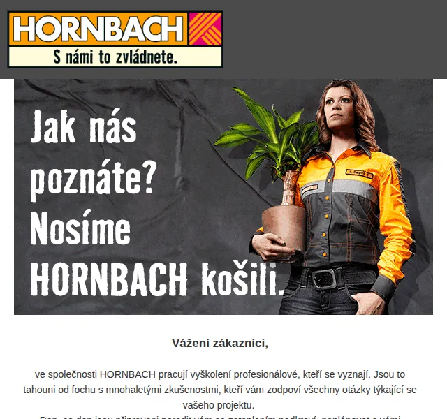 HORNBACH: Profesionální poradenství – červenec 2026 | Nuslet.cz