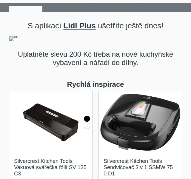 Lidl: Sleva 200 Kč s Lidl Plus a výprodej – červen 2026 | Nuslet.cz