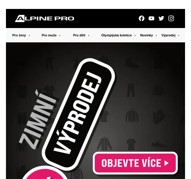 ALPINE PRO: Zimní výprodej bund, bot a kabátů – červen 2026 | Nuslet.cz