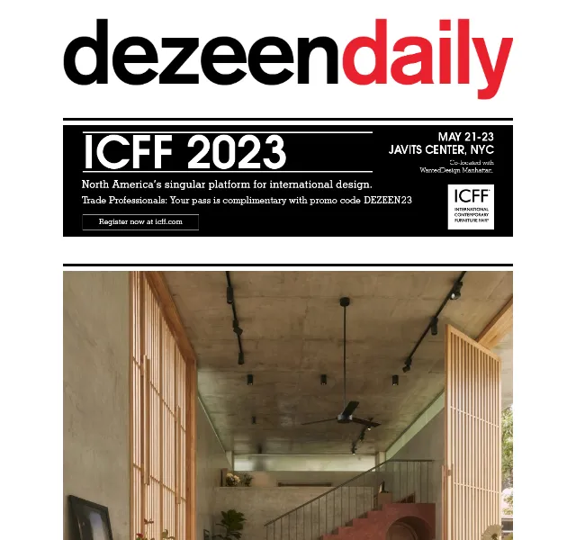 Dezeen Daily: Golden Lion awards, marbled bathrooms – červen 2026 | Nuslet.cz