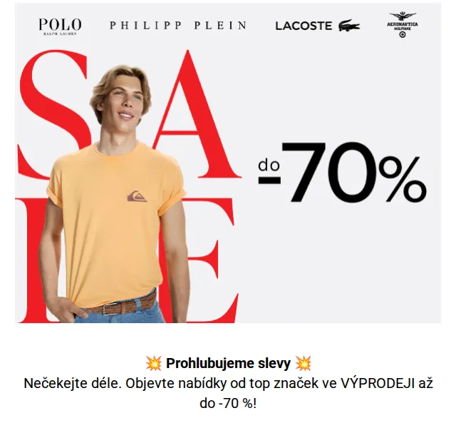 Modivo: Bestsellery ve výprodeji až –70 % – červenec 2026 | Nuslet.cz