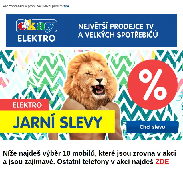 OKAY: Velký přehled telefonů v akci – červen 2026 | Nuslet.cz