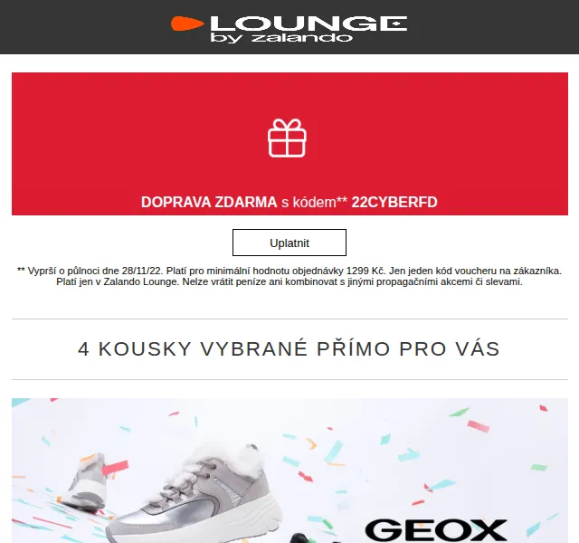 Lounge by Zalando: Geox, UGG a další až 80 % – červen 2026 | Nuslet.cz