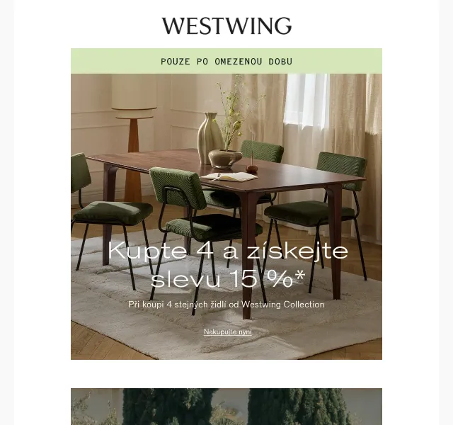 Westwing: Retro nábytek a zahrada – duben 2026 | Nuslet.cz