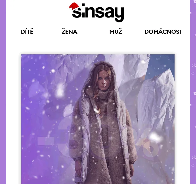Sinsay: -30% na vybrané zimní bundy a boty – červen 2026 | Nuslet.cz