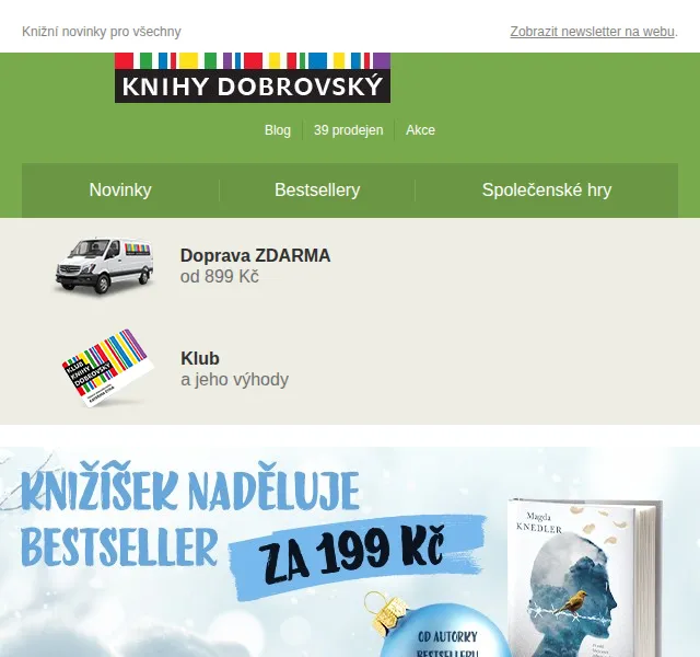KnihyDobrovsky.cz: knihy od 99 Kč – červen 2026 | Nuslet.cz