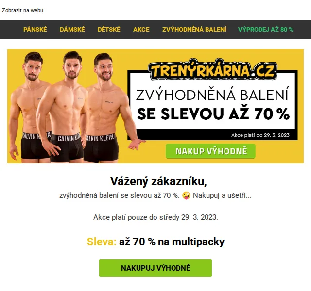 Lukáš z Trenýrkárna.cz: Multipacky se slevou až 70 % – červenec 2026 | Nuslet.cz