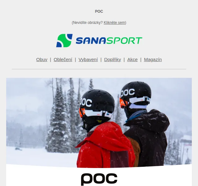 Sanasport: POC se slevou až 50 % – červen 2026 | Nuslet.cz