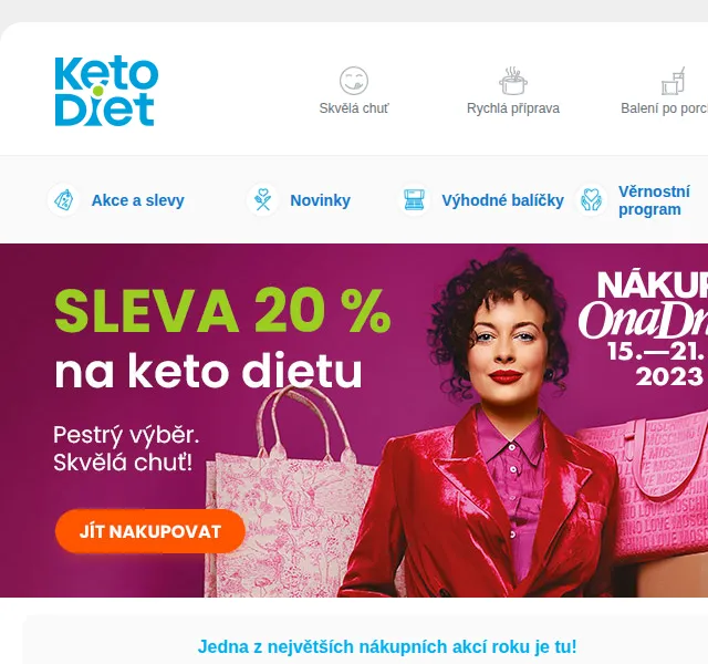 KetoDiet: Sleva 20 % na všechny produkty – červenec 2026 | Nuslet.cz