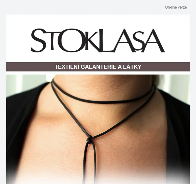 Stoklasa: Šňůrky z eko kůže a slevy až 40 % – červenec 2026 | Nuslet.cz